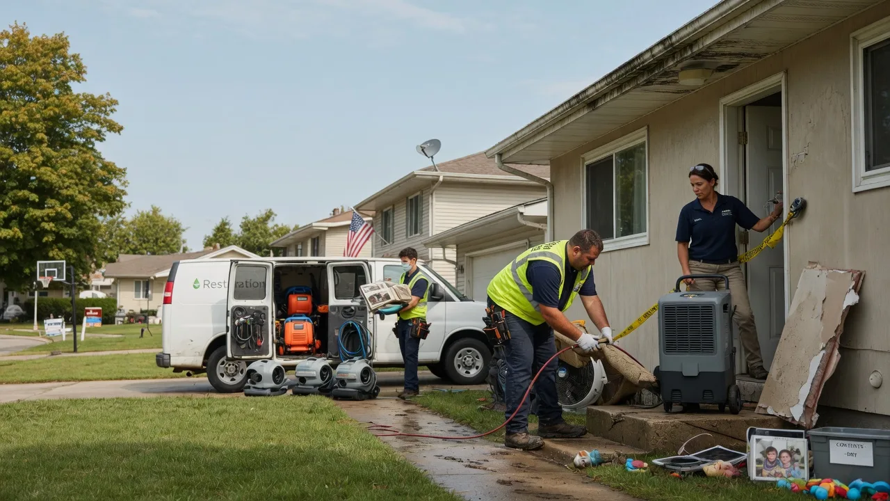 Water Damage Restoration in Sanford, MI near me